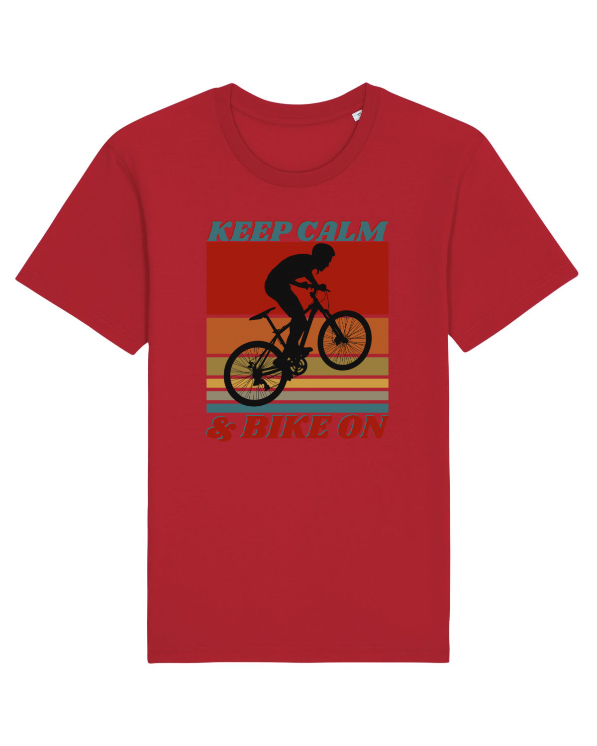 Tricou mânecă scurtă Unisex Rocker Red