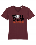 Roll with it Tricou mânecă scurtă guler V Bărbat Presenter