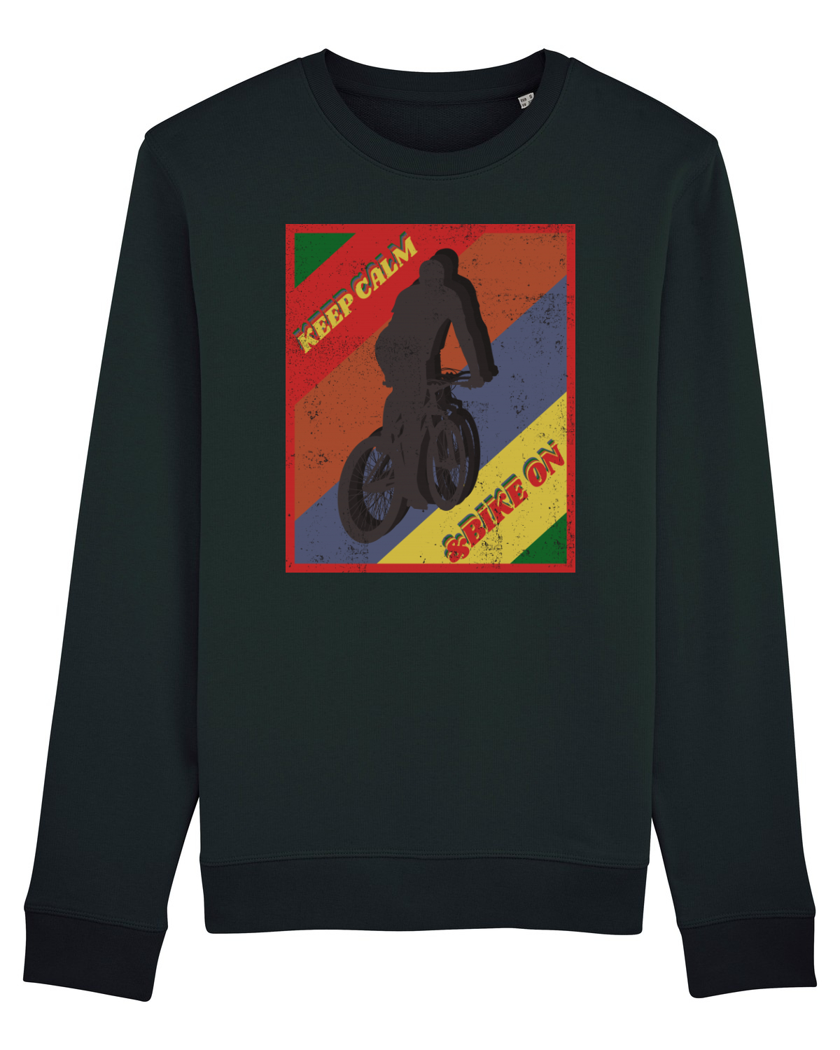 Bluză mânecă lungă Unisex Rise Black