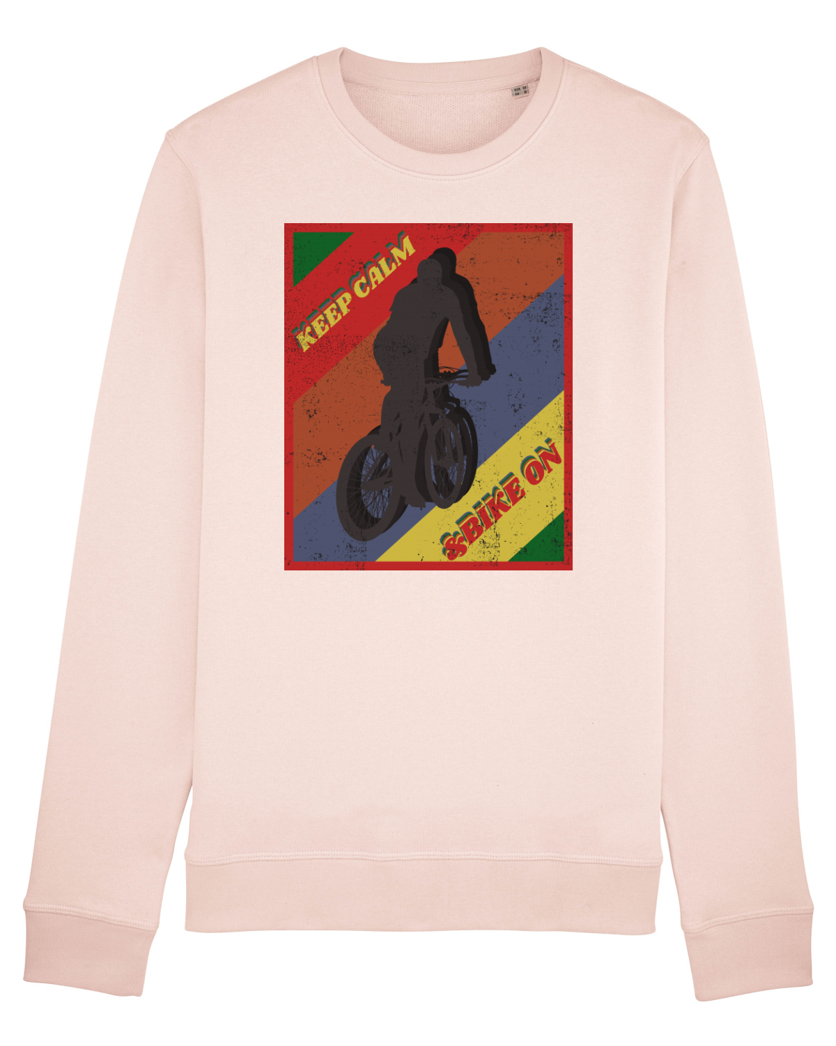 Bluză mânecă lungă Unisex Rise Candy Pink