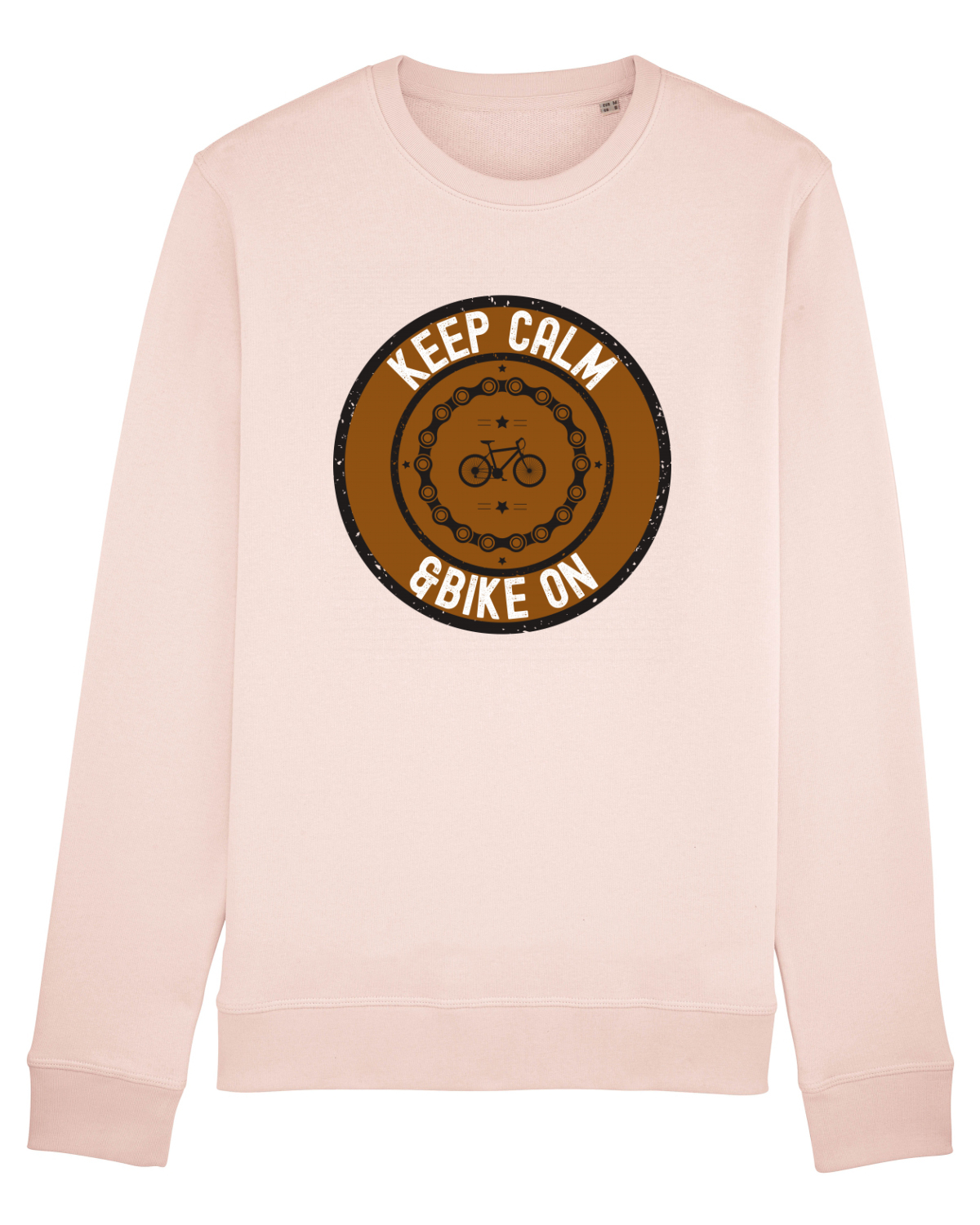 Bluză mânecă lungă Unisex Rise Candy Pink