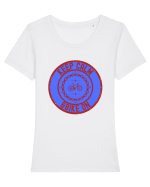 Pentru Ciclisti Tricou mânecă scurtă guler larg fitted Damă Expresser