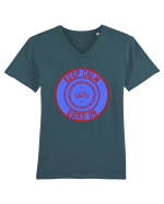 Pentru Ciclisti Tricou mânecă scurtă guler V Bărbat Presenter