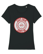 Pentru Ciclisti Tricou mânecă scurtă guler larg fitted Damă Expresser