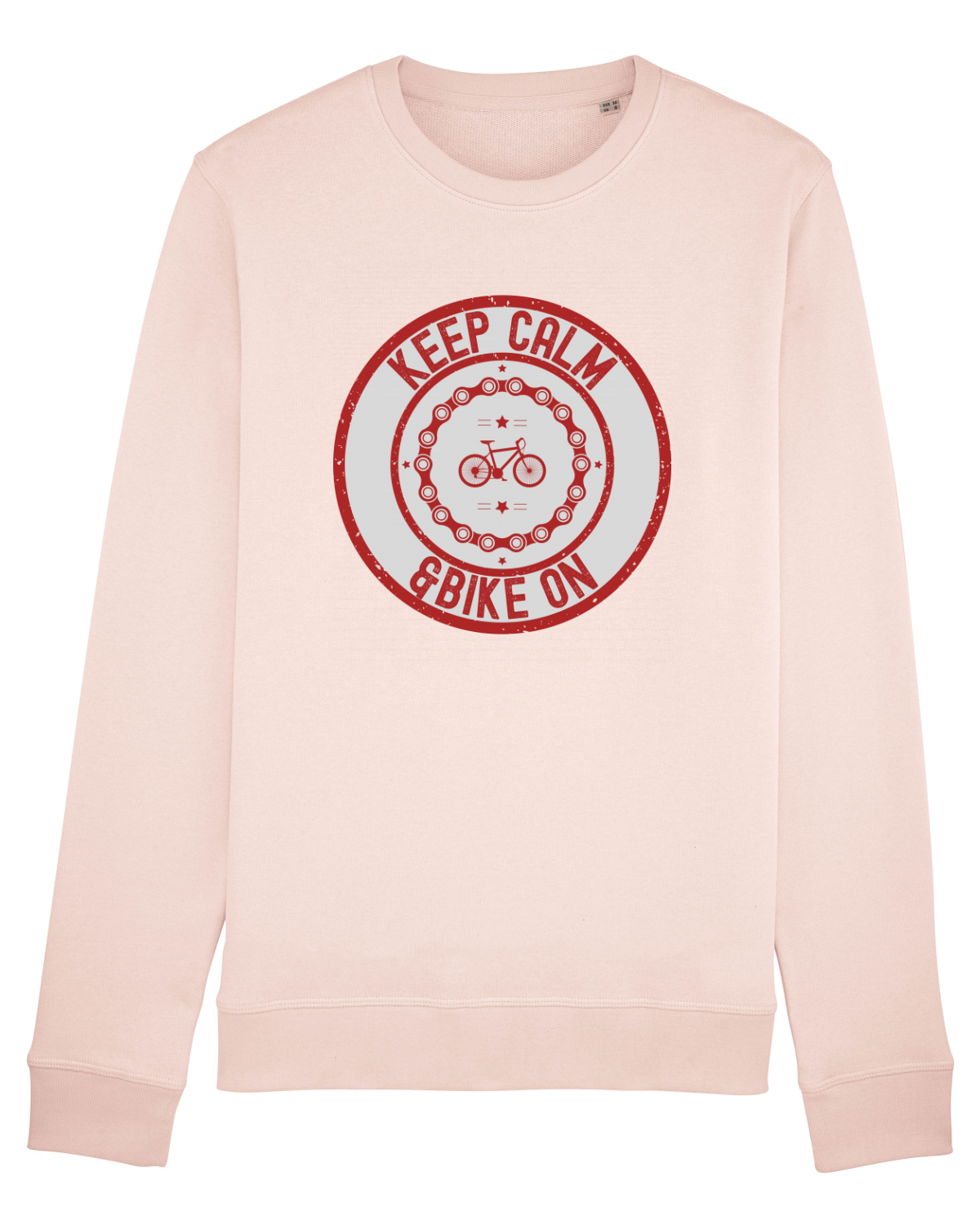 Bluză mânecă lungă Unisex Rise Candy Pink