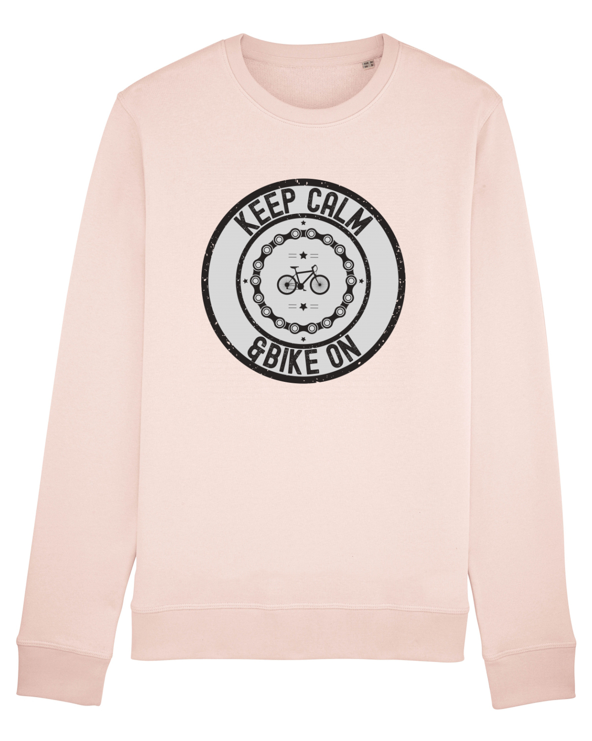 Bluză mânecă lungă Unisex Rise Candy Pink