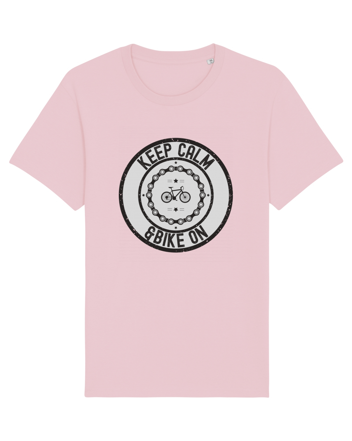 Tricou mânecă scurtă Unisex Rocker Cotton Pink