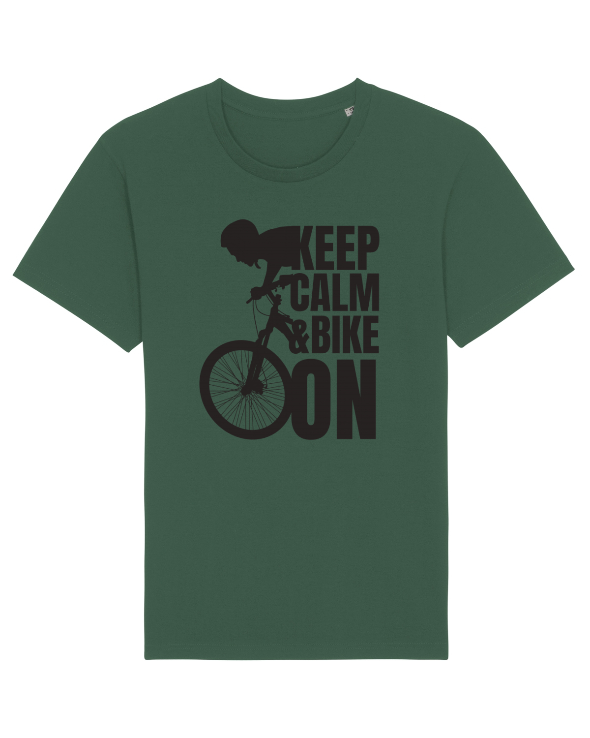 Tricou mânecă scurtă Unisex Rocker Bottle Green
