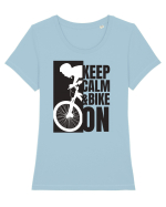 Pentru Ciclisti Tricou mânecă scurtă guler larg fitted Damă Expresser
