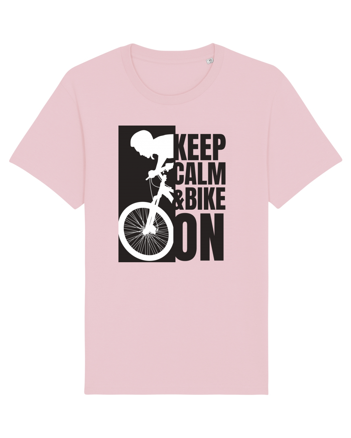 Tricou mânecă scurtă Unisex Rocker Cotton Pink