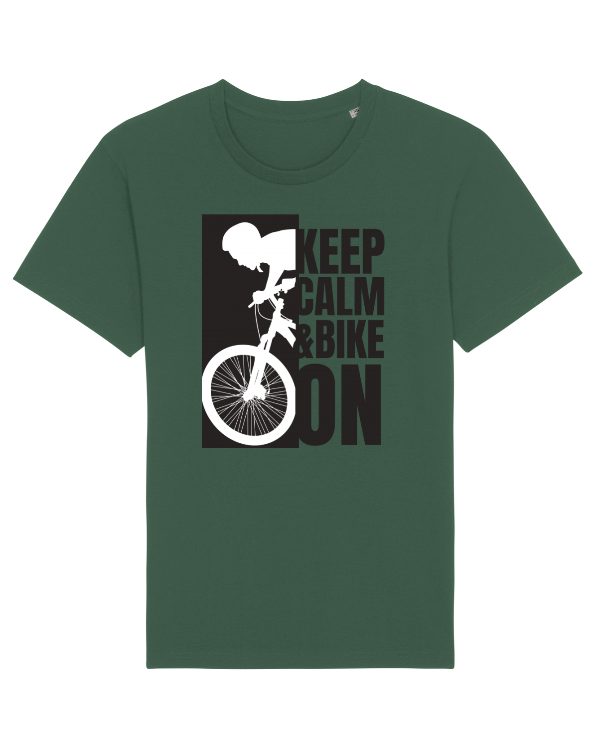 Tricou mânecă scurtă Unisex Rocker Bottle Green