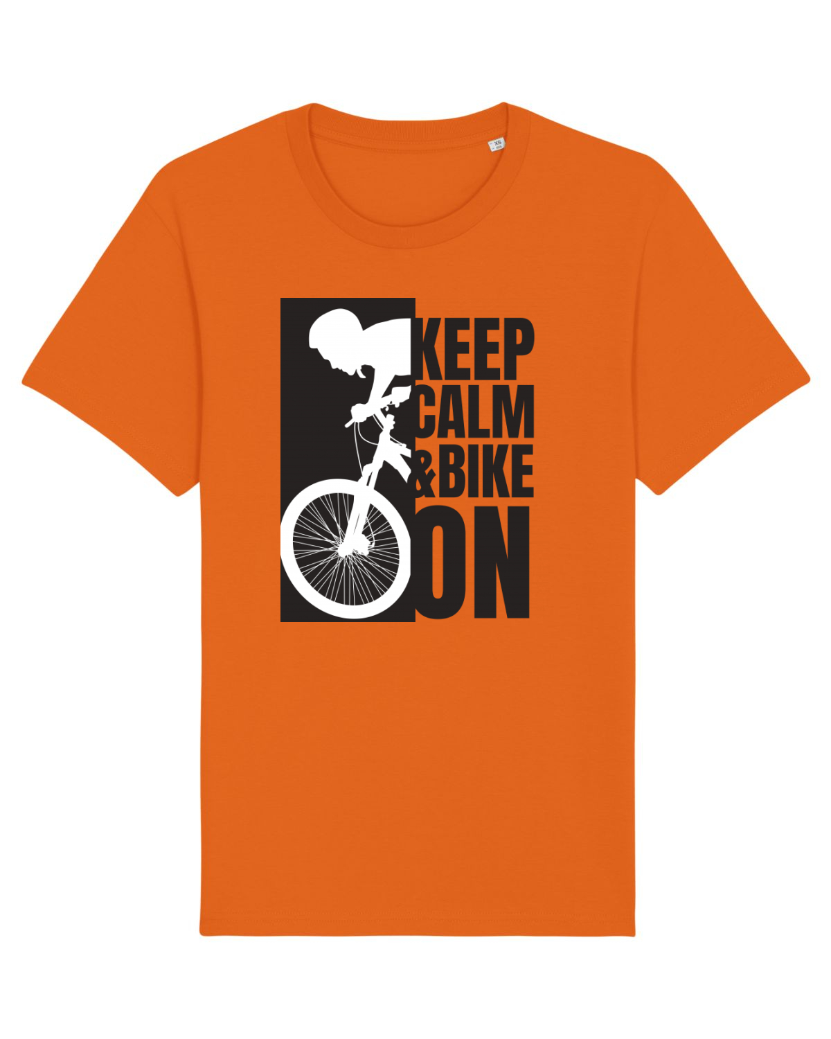 Tricou mânecă scurtă Unisex Rocker Bright Orange