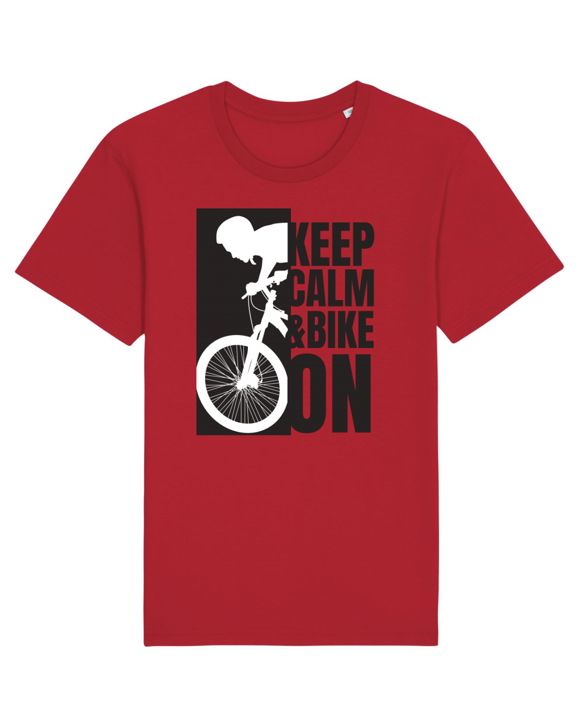 Tricou mânecă scurtă Unisex Rocker Red