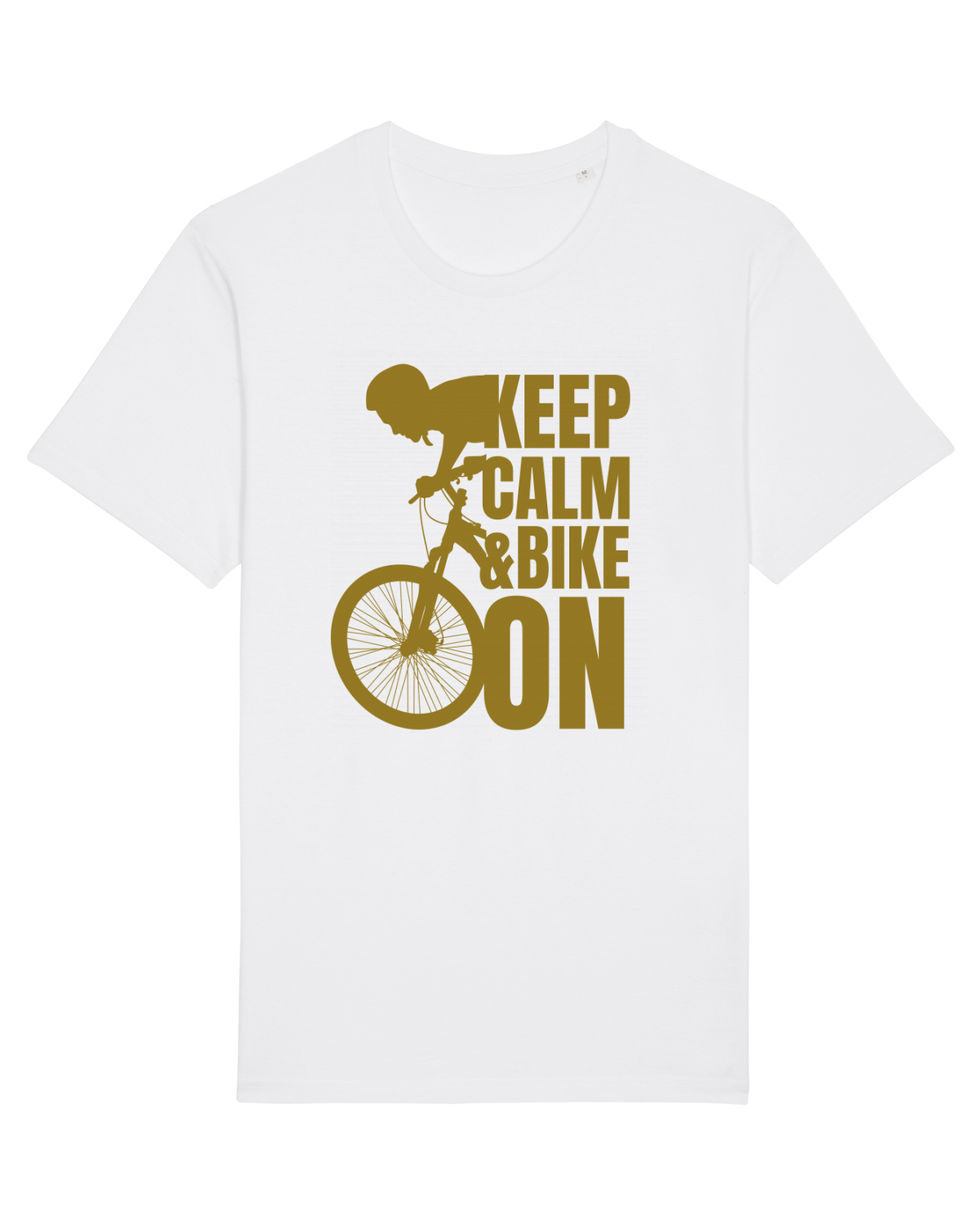 Tricou mânecă scurtă Unisex Rocker White