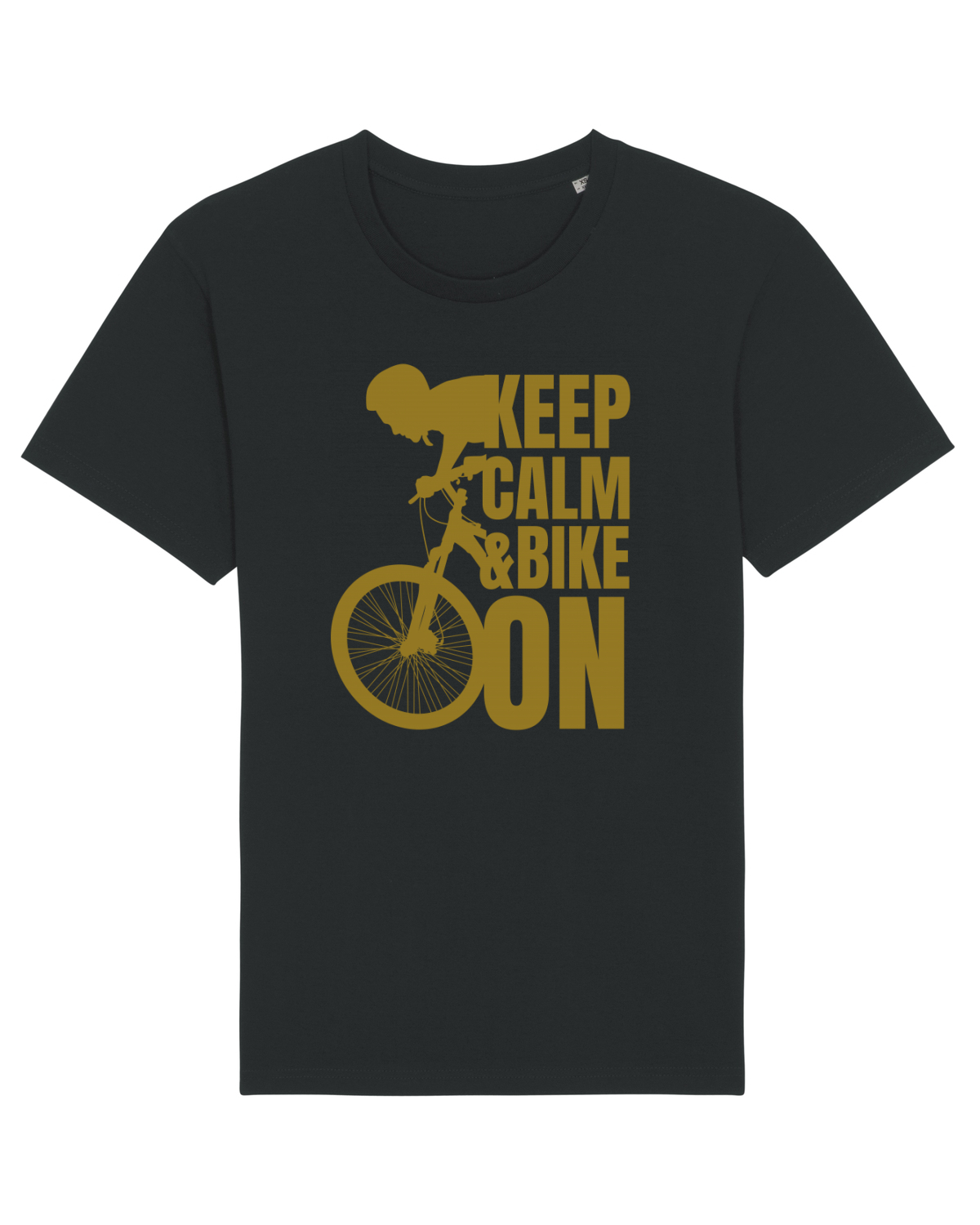 Tricou mânecă scurtă Unisex Rocker Black
