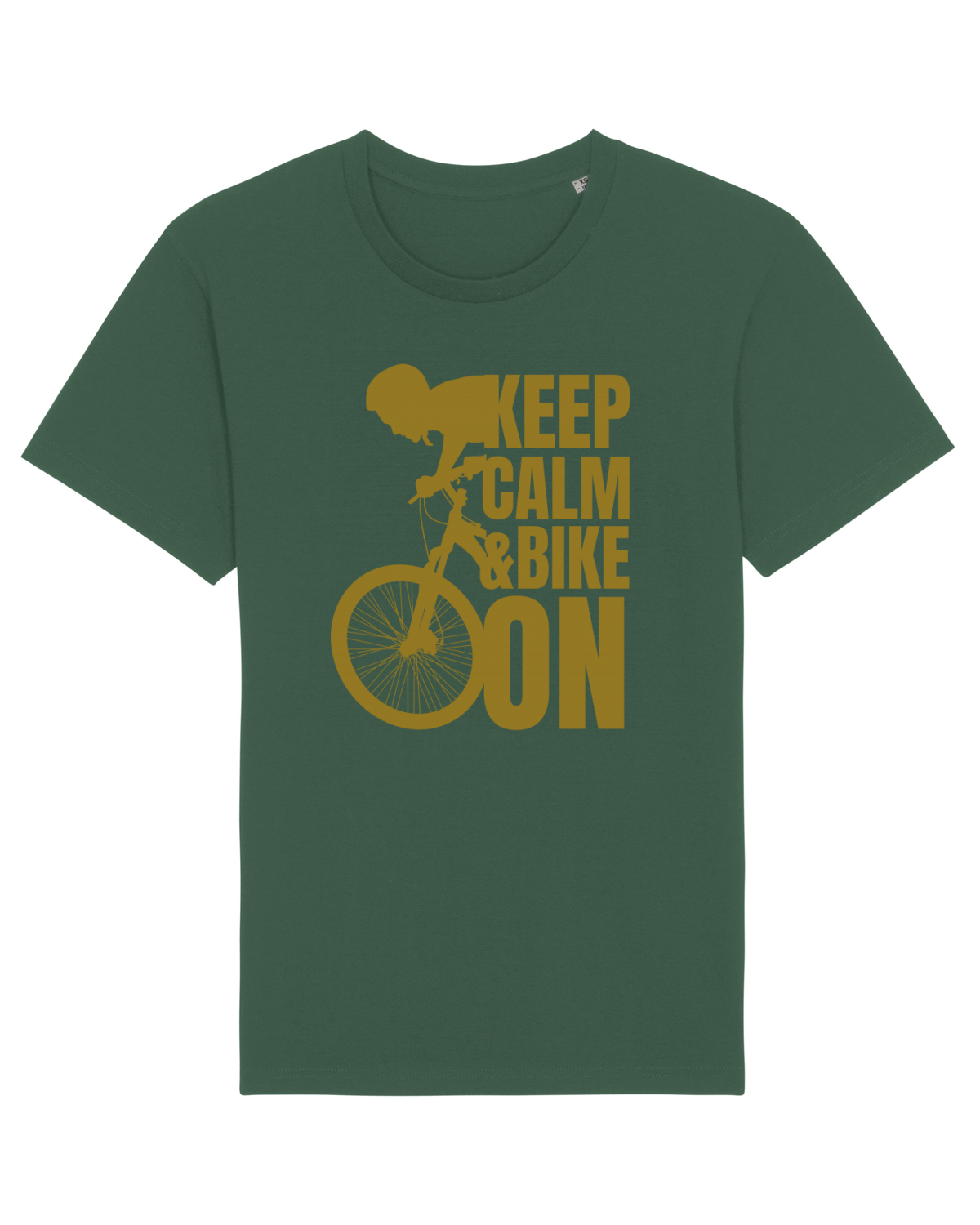 Tricou mânecă scurtă Unisex Rocker Bottle Green