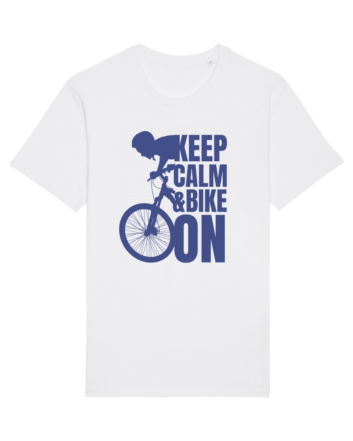 Tricou mânecă scurtă Unisex Rocker White