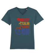 Pentru Ciclisti Tricou mânecă scurtă guler V Bărbat Presenter