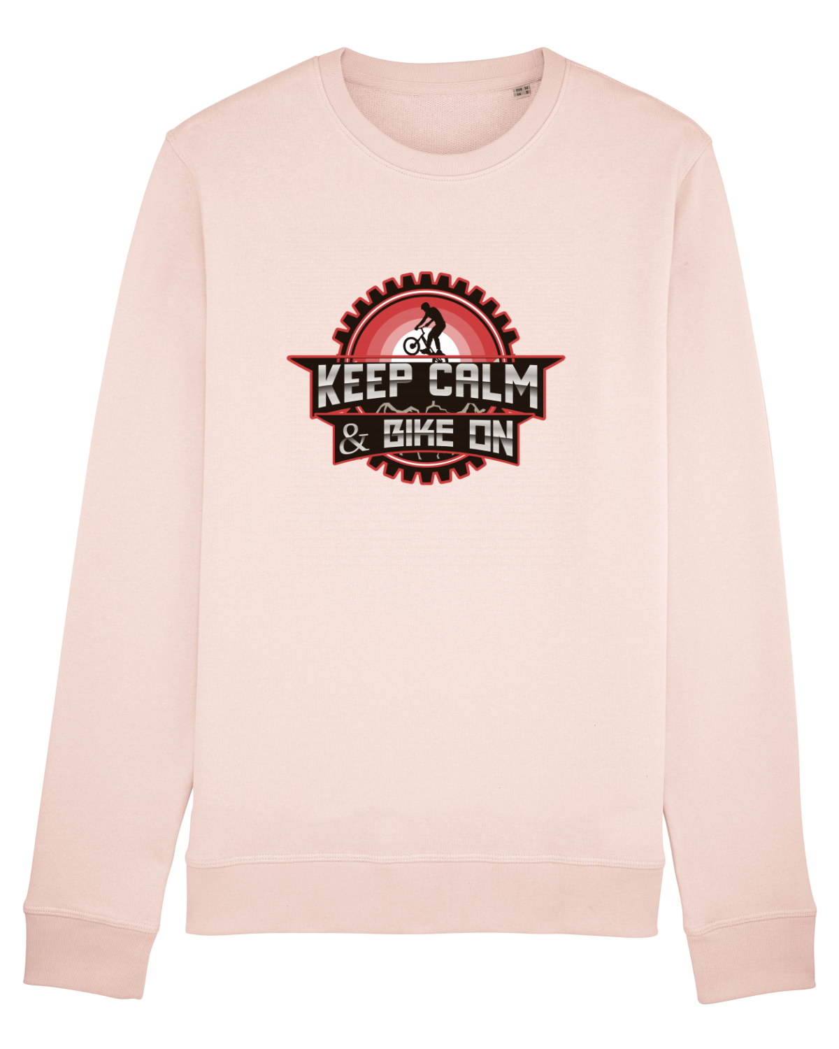 Bluză mânecă lungă Unisex Rise Candy Pink