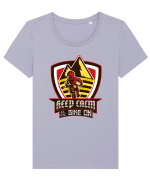 Pentru Ciclisti Tricou mânecă scurtă guler larg fitted Damă Expresser