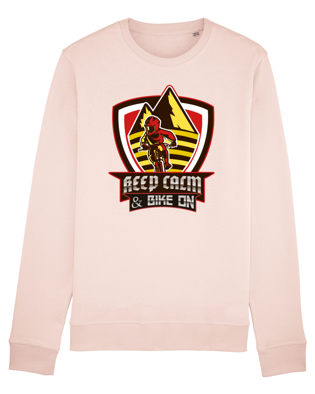 Bluză mânecă lungă Unisex Rise Candy Pink