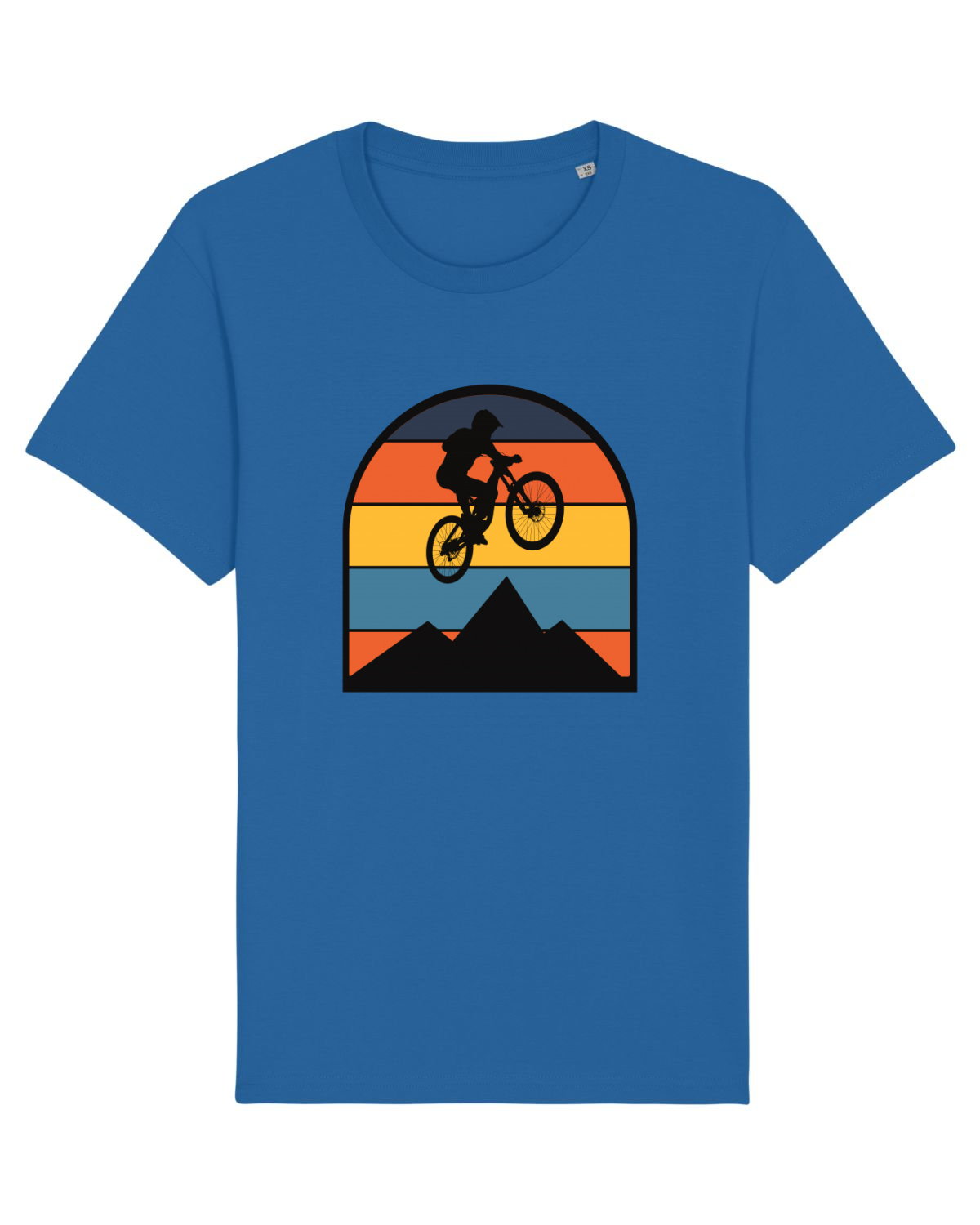 Tricou mânecă scurtă Unisex Rocker Royal Blue
