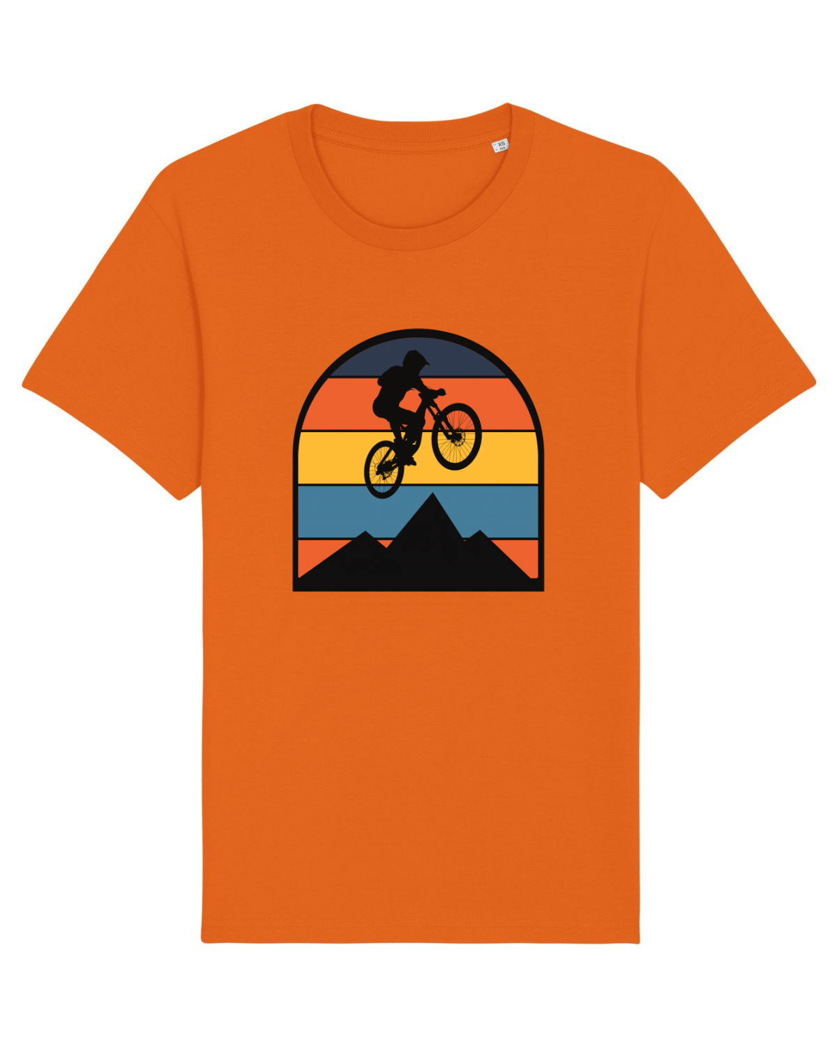 Tricou mânecă scurtă Unisex Rocker Bright Orange