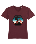 Pentru Ciclisti Tricou mânecă scurtă guler V Bărbat Presenter