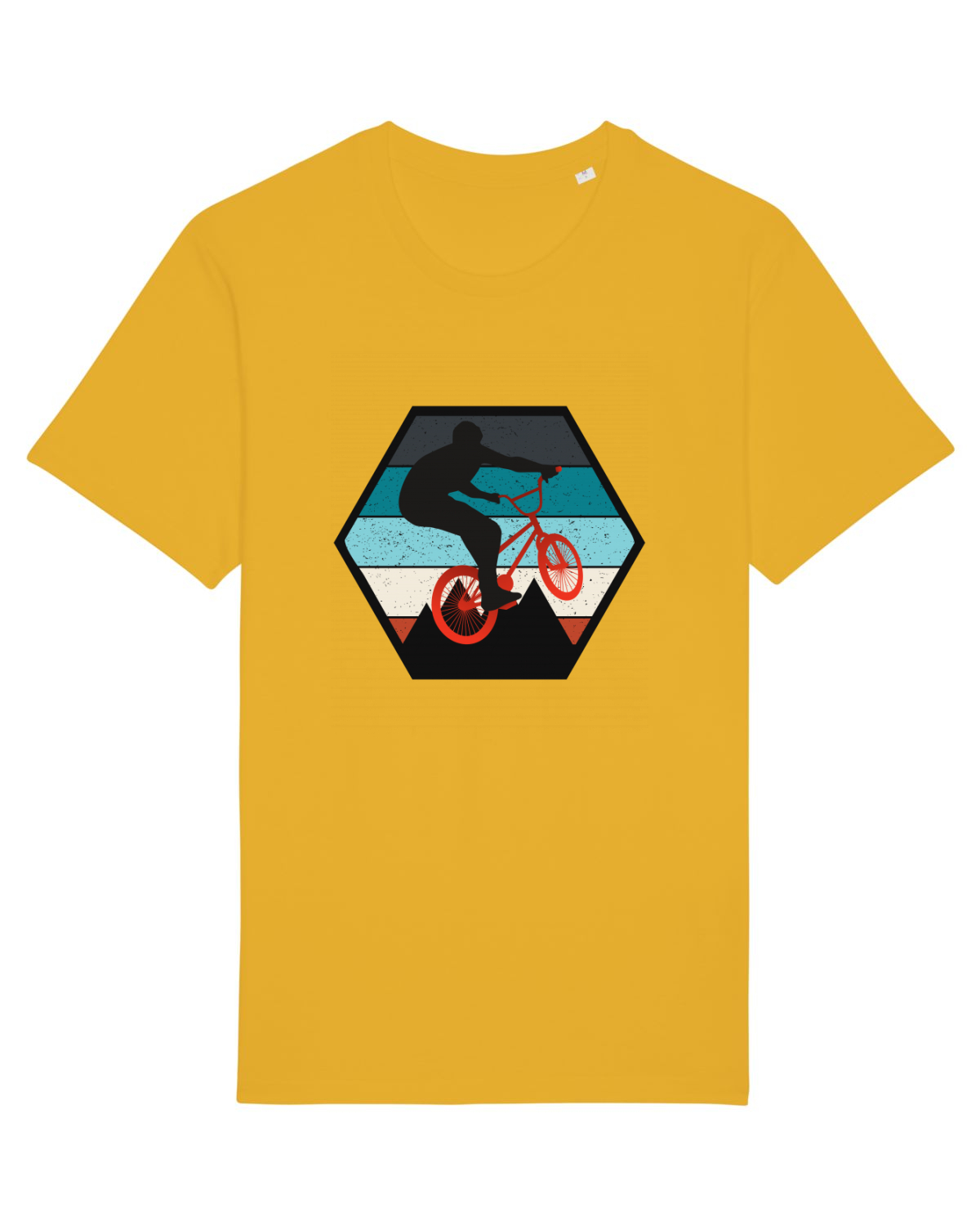 Tricou mânecă scurtă Unisex Rocker Spectra Yellow
