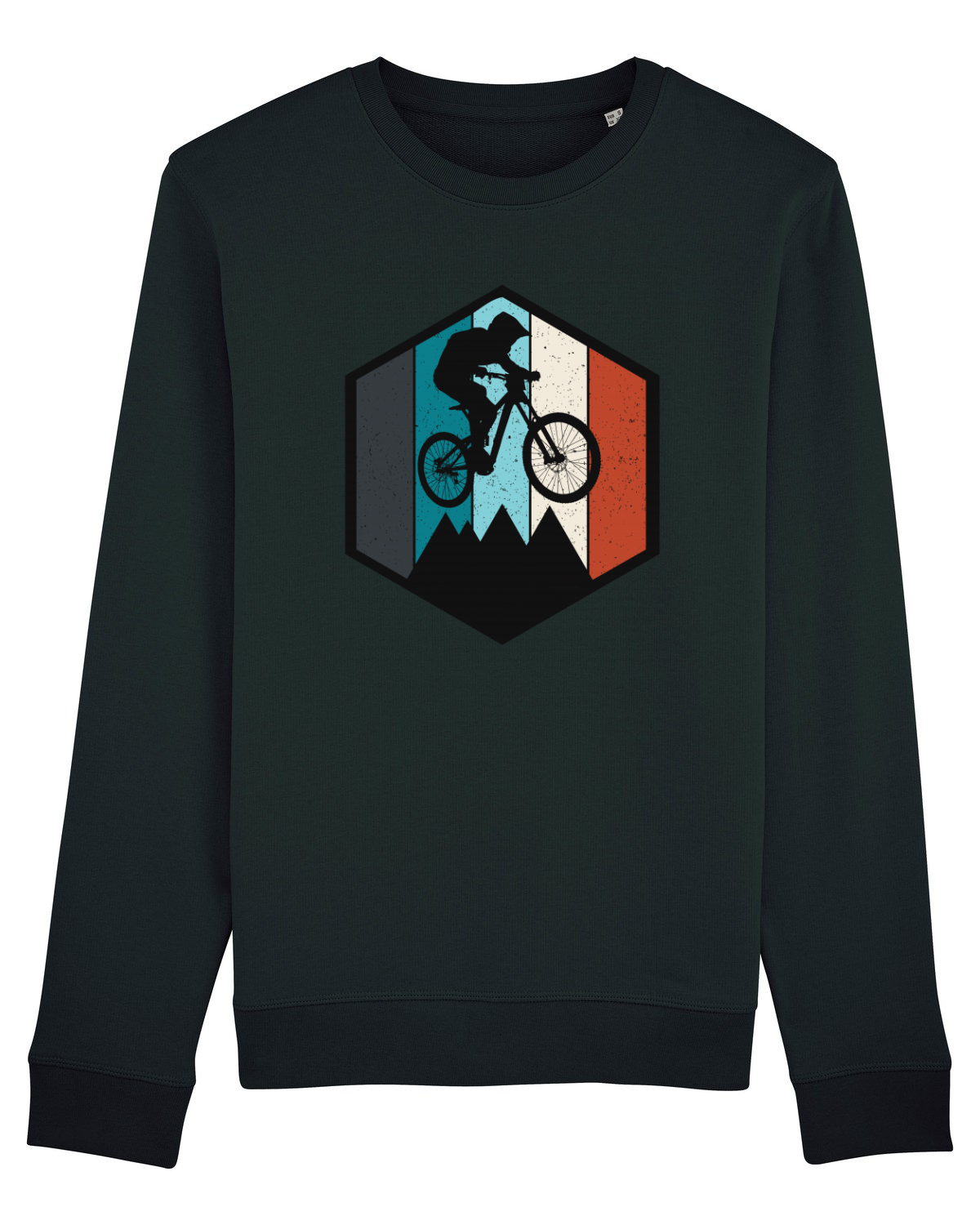 Bluză mânecă lungă Unisex Rise Black