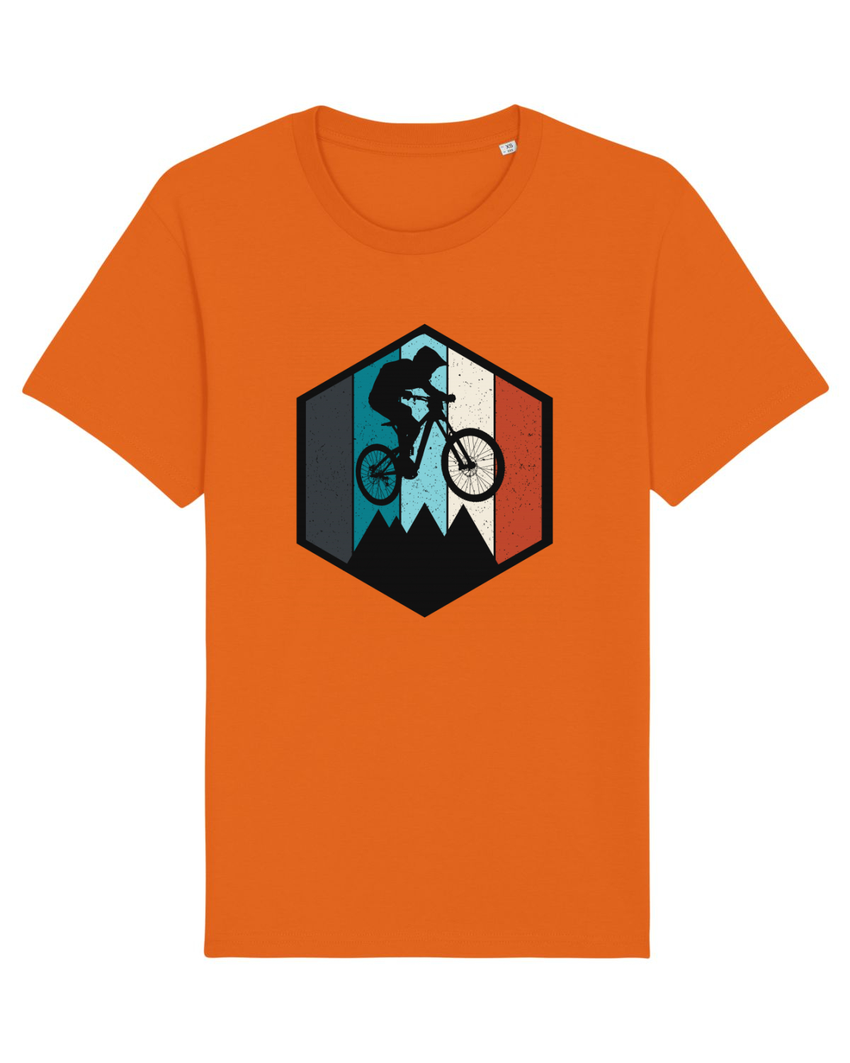 Tricou mânecă scurtă Unisex Rocker Bright Orange