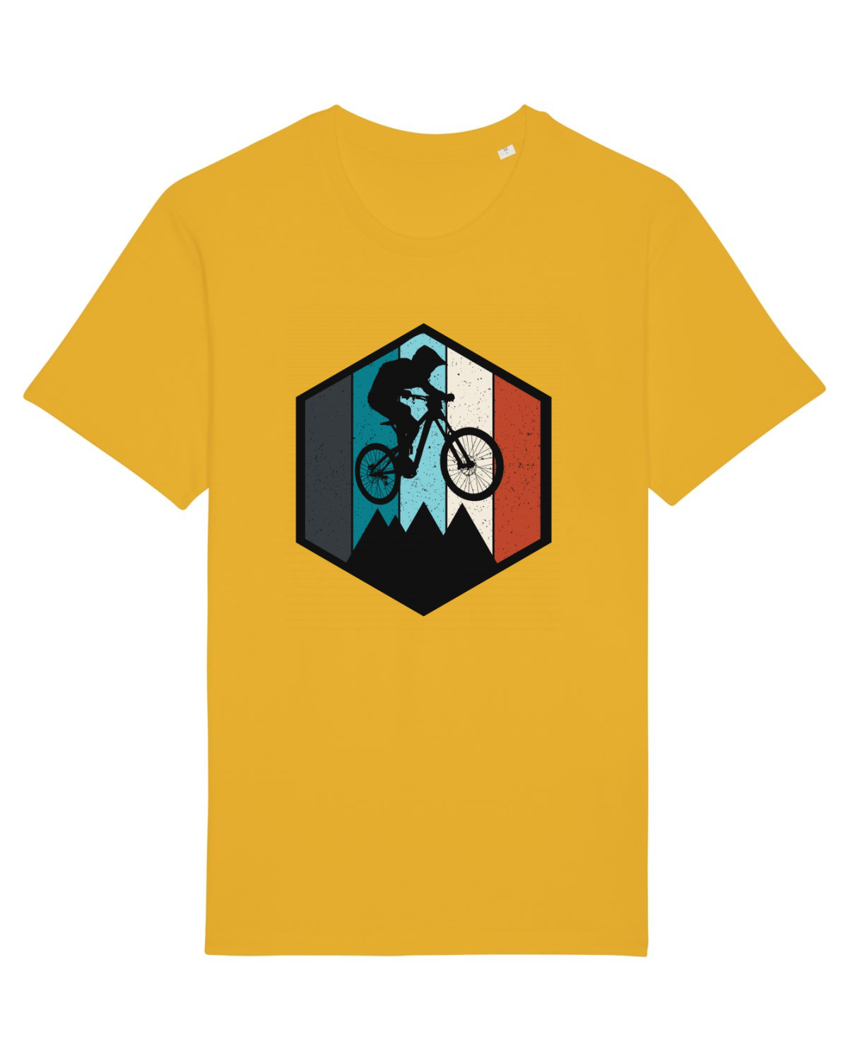 Tricou mânecă scurtă Unisex Rocker Spectra Yellow