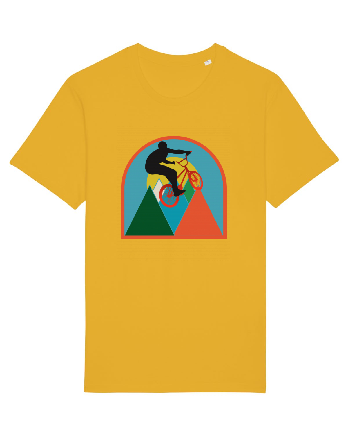 Tricou mânecă scurtă Unisex Rocker Spectra Yellow