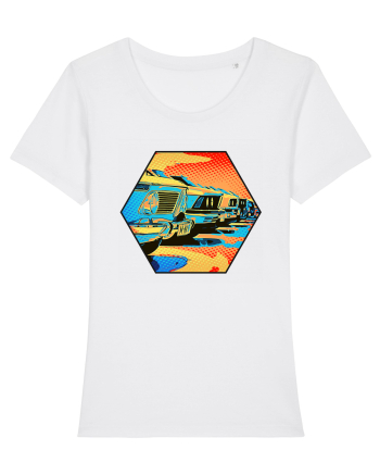 Masina Retro Vintage White