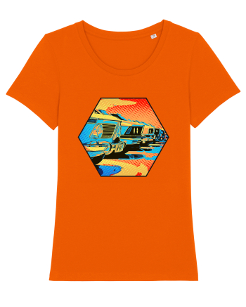 Masina Retro Vintage Bright Orange
