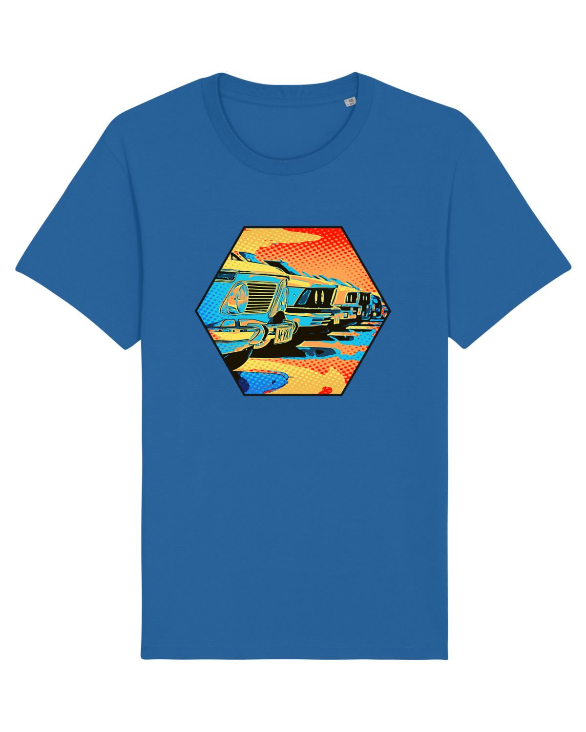 Tricou mânecă scurtă Unisex Rocker Royal Blue