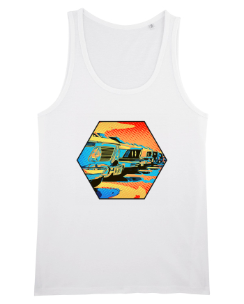 Masina Retro Vintage White