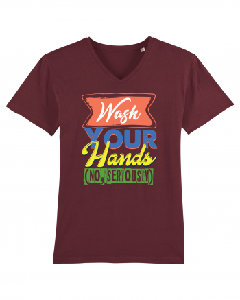 Wash your hands Burgundy