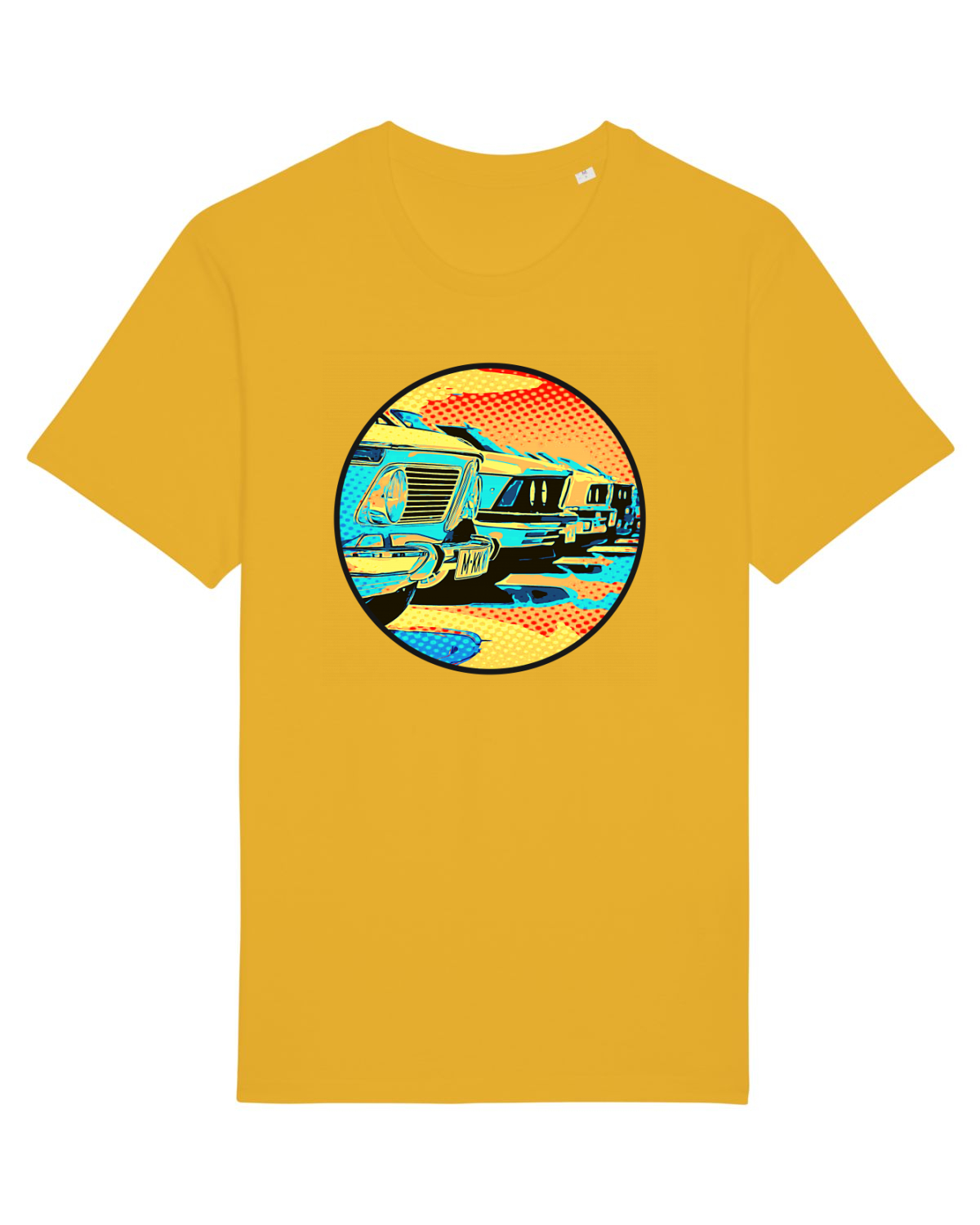 Tricou mânecă scurtă Unisex Rocker Spectra Yellow