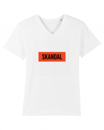 SKANDAL  - Tricou Cool Unisex White