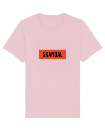 SKANDAL  - Tricou Cool Unisex Cotton Pink