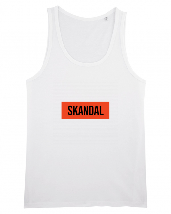 SKANDAL  - Tricou Cool Unisex White