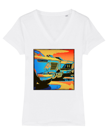 Masina Retro Vintage White