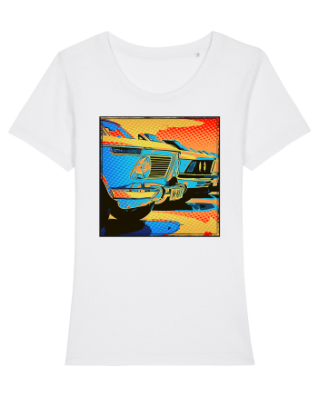 Masina Retro Vintage White