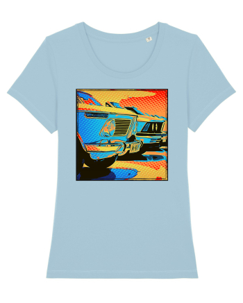 Masina Retro Vintage Sky Blue