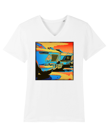 Masina Retro Vintage White