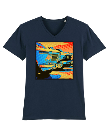 Masina Retro Vintage French Navy