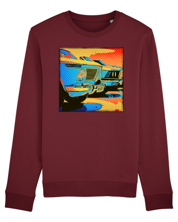Masina Retro Vintage Burgundy