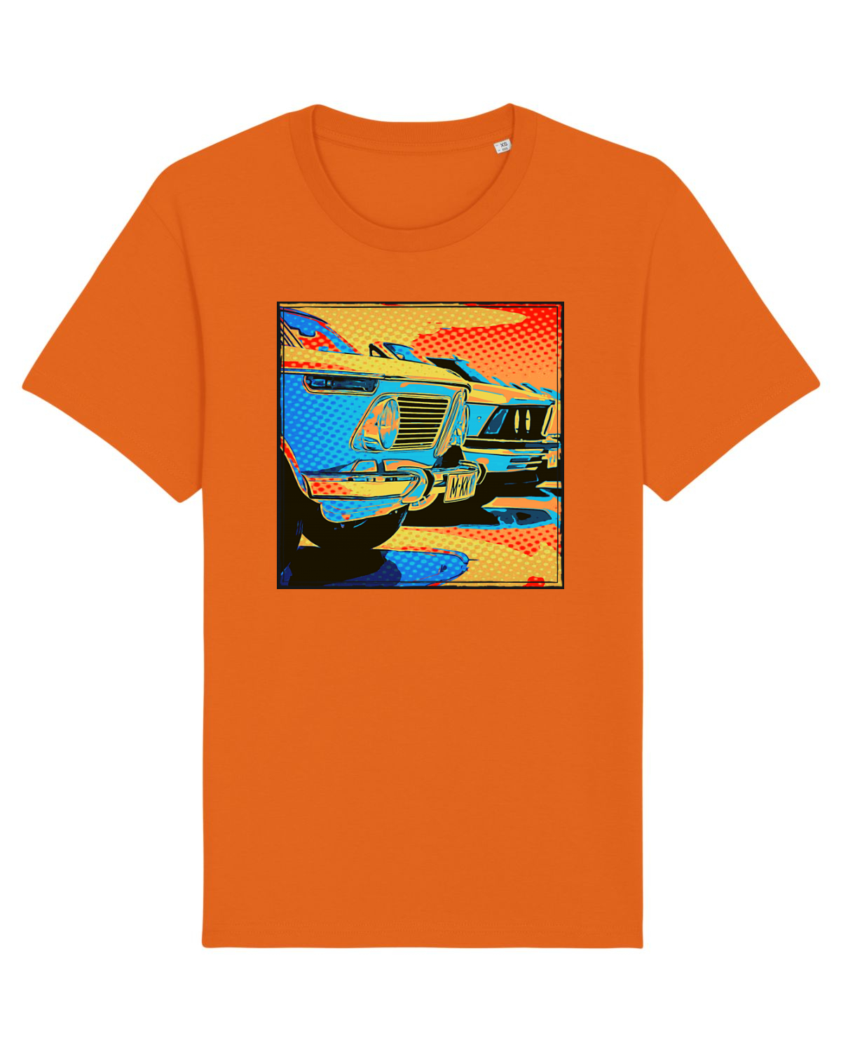 Tricou mânecă scurtă Unisex Rocker Bright Orange