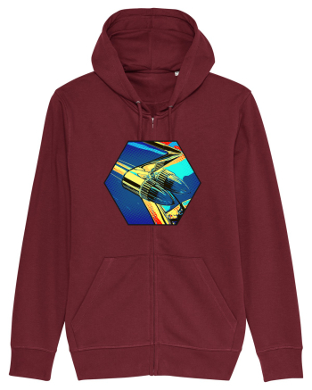 Masina Retro Vintage Burgundy